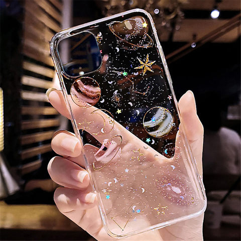 Glitter Planet Case for Huawei Honor 9X 8X 10i 20i 8 9 10 20 Lite 20s View 10 20 30 V10 V20 V30 Pro Play 3 Soft Silicone Cover ► Photo 1/6