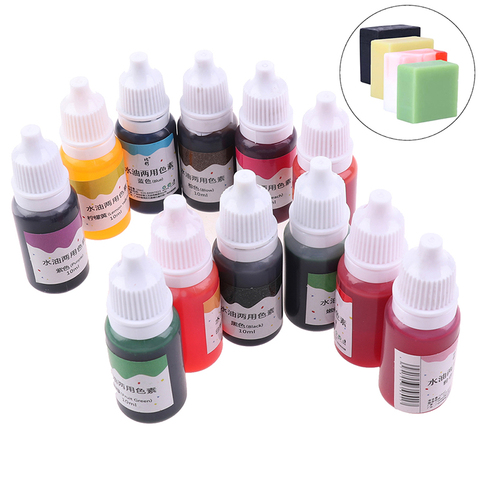 10ml DIY Manual Soap Colorant Tool Handmade Soap Dye Pigments Safe and Non-toxic Base Color Liquid Pigment ► Photo 1/6