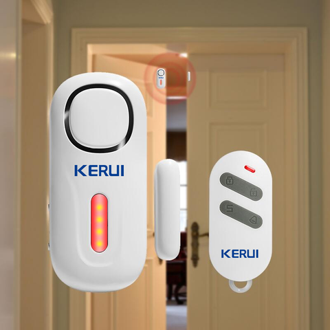 KERUI Wireless Independent Door Magnetic Alarm System 120dB Door Security Alarm Window Door Opening Sensors with Remote Control ► Photo 1/6