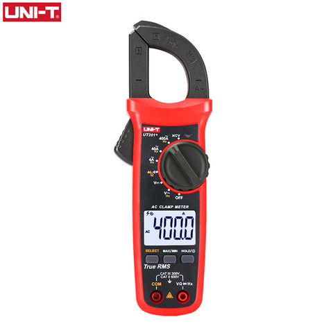 UNI T UNI-T Digital Clamp Meter UT201+ UT202+ UT203+ AC DC Current Amperimetro Tester Clamp Multimeter Resistance Frequency ► Photo 1/5