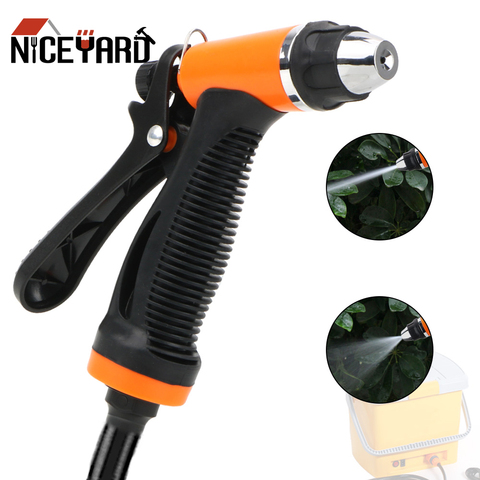 NICEYARD Garden Hose Water Spray Gun Spray Sprinkler Car Washing Nozzle Car Wash Water Sprayer ► Photo 1/6