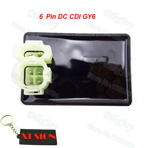 6 Pin DC CDI Ignition Box For GY6 50cc 125cc 150cc Moped Scooter ATV Quad Go Kart Buggy Motorcycle Motocross ► Photo 1/6