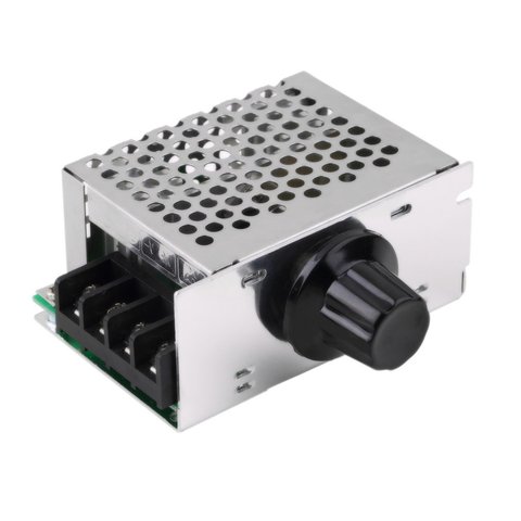 New 4000W AC 220V SCR Adjustable Motor Speed Controller Control Dimming Dimmers Voltage Regulator Thermostat Import High-power ► Photo 1/6