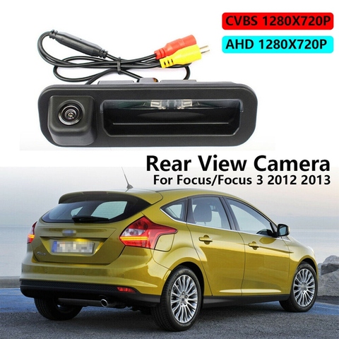 for Ford Focus 3 2012 2013 Rear View Camera 170 degree Wide Angle CVBS+AHD Starlight Night Vision Reversing Camera ► Photo 1/6