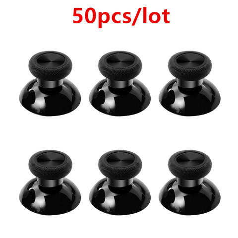 50pcs/lot 3D Analog Joystick Replacement thumb Stick grips Cap Cover Buttons for Microsoft XBOX ONE Controller Thumbsticks Cover ► Photo 1/3