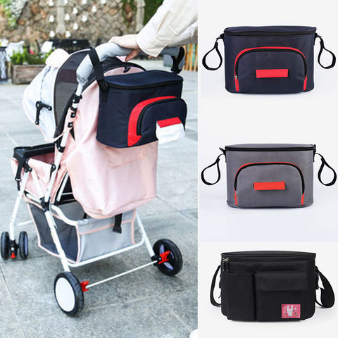 Waterproof Large Capacity Diaper Bag For Stroller Portable Hook Stroller Organizer Travel Stroller Mummy Bag Baby Nappy Bag ► Photo 1/6