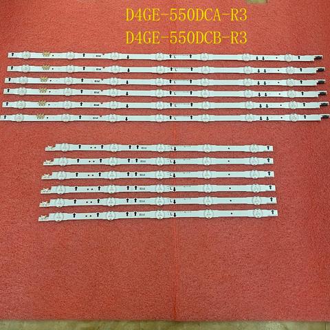 12pcs LED Backlight Strip For Samsung UE55H5500 UE55H6200 UE55H6400 UE55H6500 UE55H6290 UE55J5100 UE55J5200 UE55J5600 UE55J6300 ► Photo 1/6