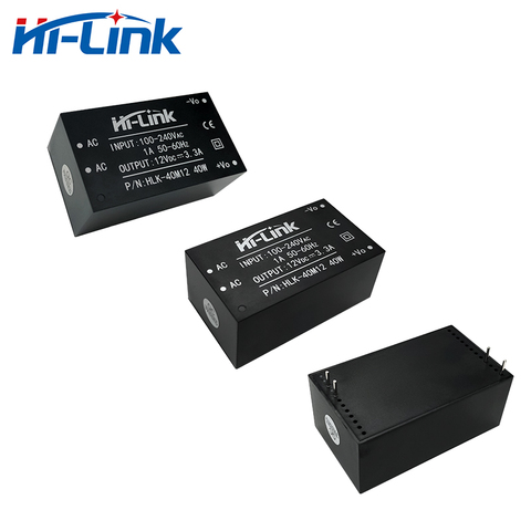 CE/ROHS GaN Power module 85-264V to 12V 3.3A output ac dc converter circuit HLK-40M12 2pcs/lot ► Photo 1/1