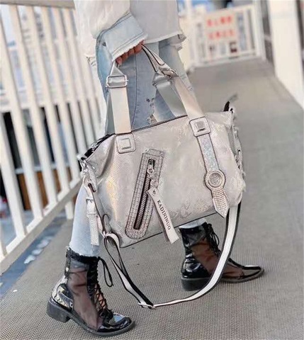 Rhinestone handbags 2022 new fashion all-match shoulder bag large-capacity diamond-studded messenger bag high-end handbag ► Photo 1/6