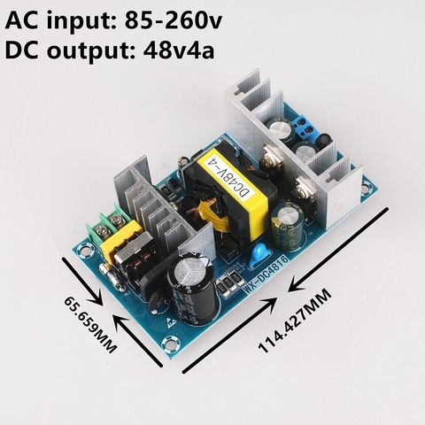 High-power Industrial Power Module Bare Board Switching Power Supply Board DC Power Module WX-DC2416 48V4A ► Photo 1/1