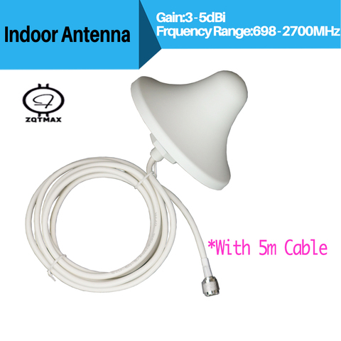 698 - 2700mhz Ceiling / mushroom / Omni indoor antenna  for 2G 3G 4G Cellular Mobile Signal Amplifier gsm dcs pcs signal booster ► Photo 1/4