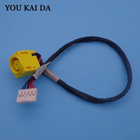 Laptop DC Power Jack with cable For Lenovo B580 B485 B590 V580 M590 V580A V580C DC Jack  Power Cable DC Charging Connector Port ► Photo 1/2