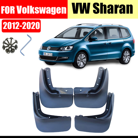 Mud flaps for Volkswagen VW Sharan mudguards Fenders Mud Flap Splash guards Car Fender accessories auto stylint Front Rear 4PCS ► Photo 1/6