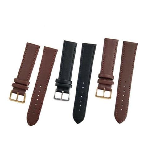 Universal for 14/16/18/20/22mm band width watch Unisex Replacement Adjustable Faux Leather Wrist Watch Band Strap HOT SALES !!! ► Photo 1/6