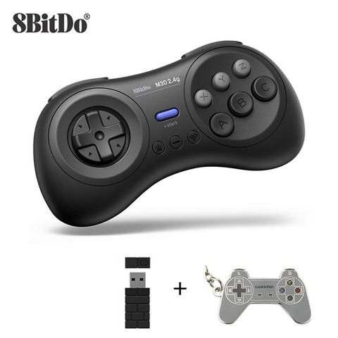 8Bitdo M30 2.4G Wireless Gamepad for Sega Genesis Mini and Mega Drive Mini - Sega Genesis or Nintendo Switch ► Photo 1/6