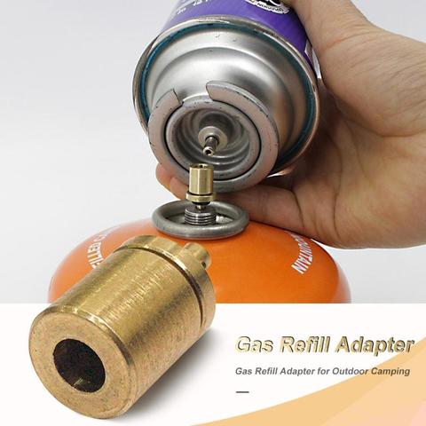 New Gas Refill Adapter Outdoor Camping Stove Gas Cylinder Gas Tank Gas Burner Accessories Hiking Inflate Butane Canister ► Photo 1/6