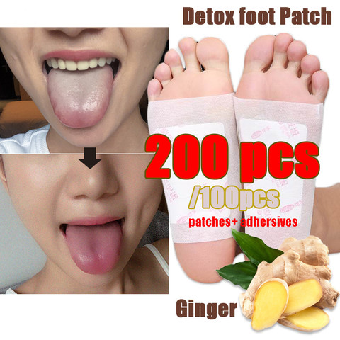 200Pcs Detox Foot Patches Sleep Slimming toxin feet pads Body Plaster Dehumidification Detoxification Health Care Plaster Stick ► Photo 1/6