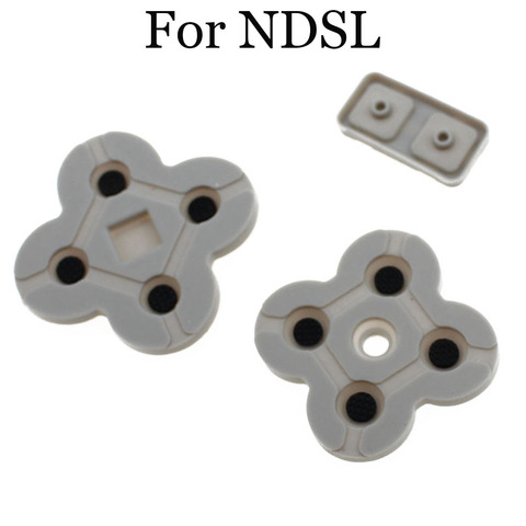 1 set conducting rubber silicone D-pad pad L R left right keypad For NDSL/DSL/Nintendo DS Lite Controller button pad ► Photo 1/3