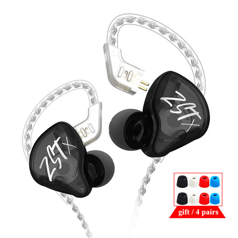 2022 KZ ZST X In-ear Earphone 1BA 1DD Hybrid Driver Noise Cancelling Headset with 2Pin 0.75MM Connector KZ ZSTX ZSX ZS10 ZSN PRO ► Photo 1/6