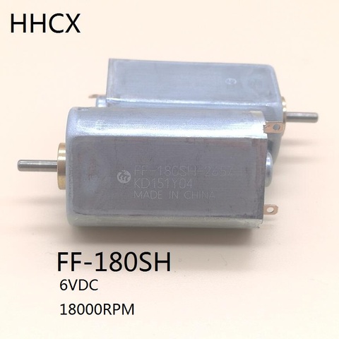 1PCS  FF-180SH-2657 motor large torque small DC motor 180  6VDC 18000RPM for toy car DIY Electric shaver accessories FF-180SH ► Photo 1/3
