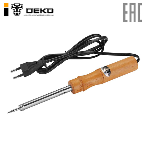 Soldering iron with wooden handle Deko, 60 W/220 V ► Photo 1/6