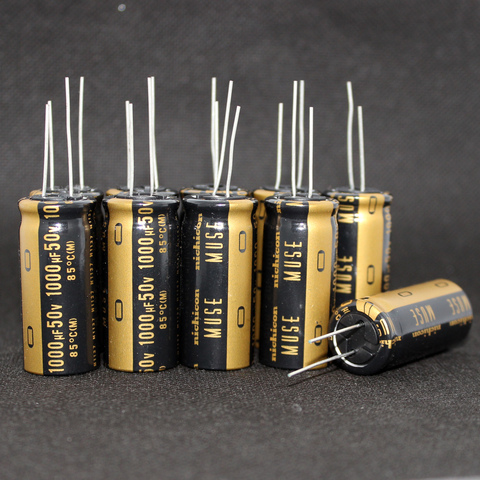 30pcs/lot Original nichicon MUSE KZ series fever capacitor audio aluminum electrolytic capacitor free shipping ► Photo 1/4