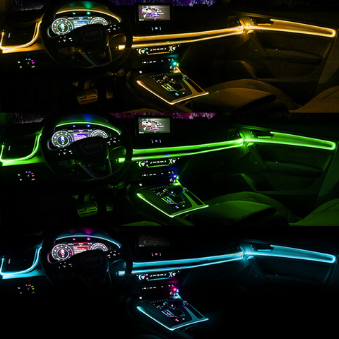 Suitable for BMW F30 2012-2015 335i xDrive 320i 328i ActiveHybrid 3 app auto ambient atmosphere light car Decorative lights ► Photo 1/6