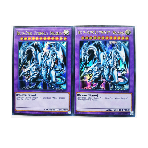 Yu Gi Oh SR Blue-Eyes Ultimate Dragon English DIY Toys Hobbies Hobby Collectibles Game Collection Anime Cards ► Photo 1/3