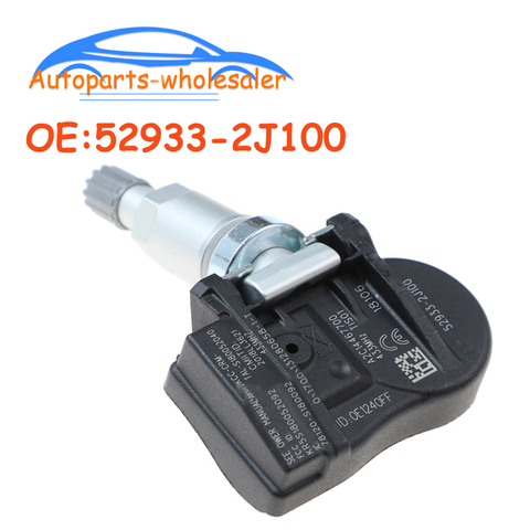 Car TPMS Wheel Tire Pressure Sensor 52933-2J100 529332J100 For Kia Sorento 2017 2022 For Hyundai-Verna Solaris ► Photo 1/6