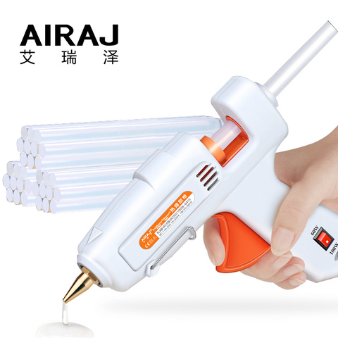 AIRAJ Upgraded Hot Melt Glue Gun 70W/100W/120W/150W Convenient Repair Adhesive Tool with Glue Stick and EU Conversion Head ► Photo 1/6