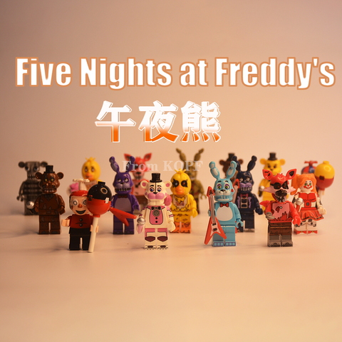 Building Blocks Bricks, Spintraft Bricks, Action Figures, Fnaf Figure