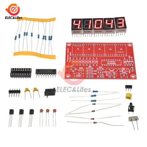 1Hz-50MHz Digital LED Crystal Oscillator Frequency Counter Tester DIY Kit 5 Digits High Precision Digital Frequency Meter Module ► Photo 1/5