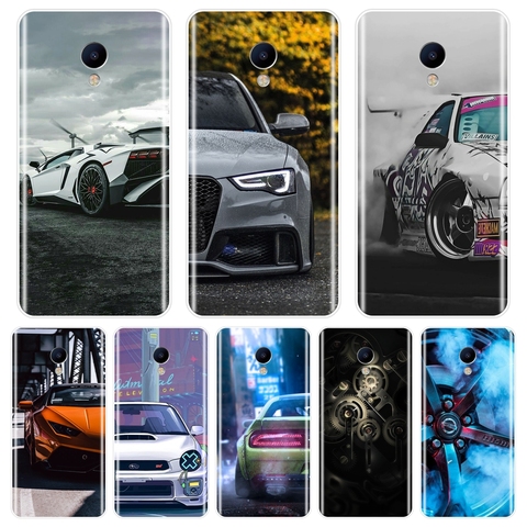 For Meizu M2 M3 M3S M5 M5C M5S M6 M6S M6T Case Silicone Car SportsCar Tyre Soft Back Cover For Meizu M6 M5 M3 M2 Note Phone Case ► Photo 1/6