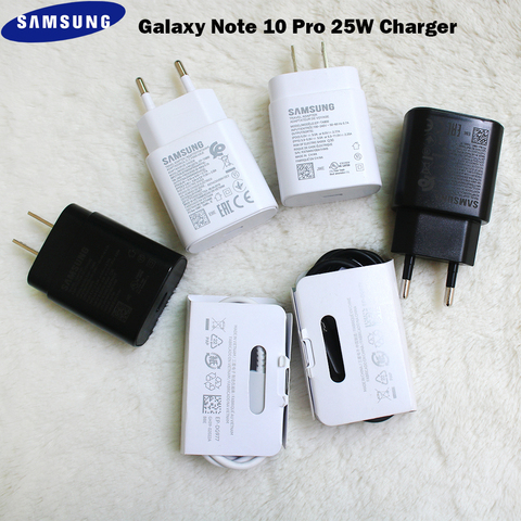 Original Samsung S20 Plus 25W PD Super Fast Charger 3A Dual Type C Data Cable For Galaxy S20 S10 S10E Note 8 9 10 Pro A71 A91 ► Photo 1/6