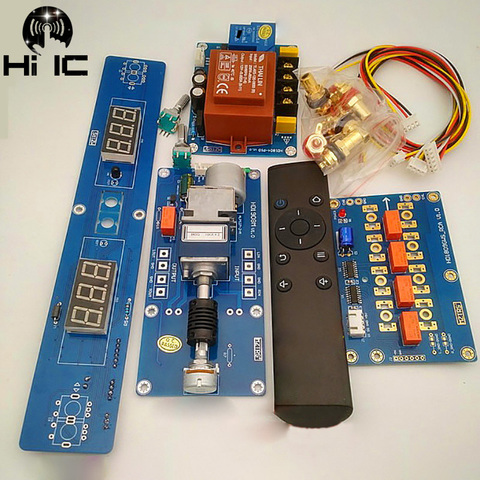 HiFi Infrared Remote Control Volume Control Adjust Board ALPS27 Amplifier Preamp Motor Double Potentiometer Reference GOLDMUND ► Photo 1/6