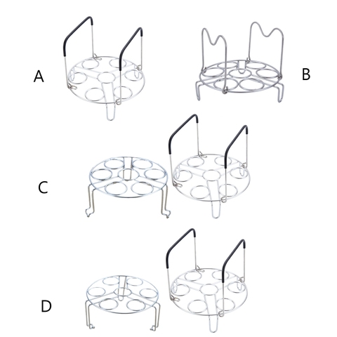  Egg Steamer Rack Trivet with Heat Resistant Handles