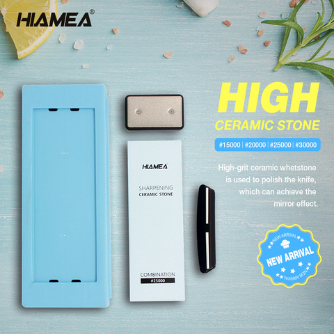 HIAMEA New ceramic whetstone Knife Sharpener Mirror polished sharpening stone sharpening stone#15000 #20000 #25000 #30000 ► Photo 1/4