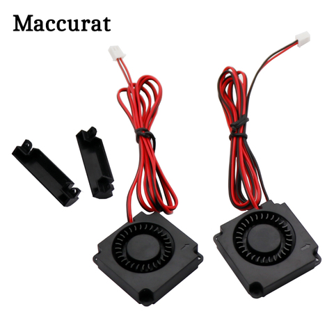 DC Cooling Fan 12V/24v 40*40*10mm 4010 Hydraulic Bearing Blow Radial extruder Cooling Fan Turbo Fan for Ender 3 CR10 Printer ► Photo 1/6