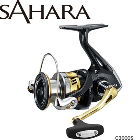 SHIMANO SAHARA Shallow Spool C2000S C2000HGS 2500HGS Deep 500 1000 2500 C3000 C3000HG 4000 4000XG C5000XG Spinning Fishing Reel ► Photo 1/2