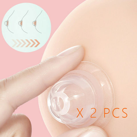 Silicone Nipple Correction Niplette Welnove Nipple Shield Sucker Corrector Flat 2PCS Hot ► Photo 1/6