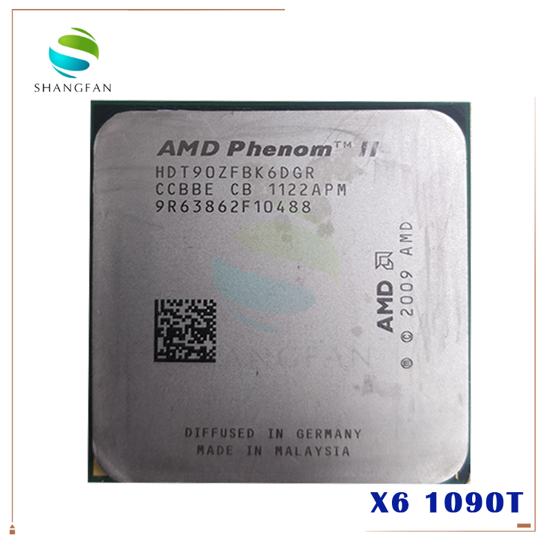 AMD Phenom II X6 1045T HDT45TWFK6DGR 2.7GHz Six-Core CPU Processor Socket AM3