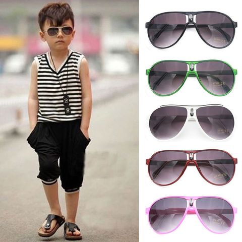 Children's Sunglasses Girl Baby Boy Cute Summer Round Frame Small Sunglasses Children's Glasses Steampunk Bee Kids Sunglasses ► Photo 1/6