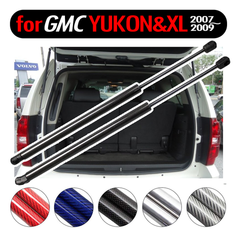 carbon fiber for 2007-2011 Chevrolet Suburban Tahoe GMC Yukon Cadiliac Escalade Rear trunk Lift Support gas Strut Prop Rod ► Photo 1/6