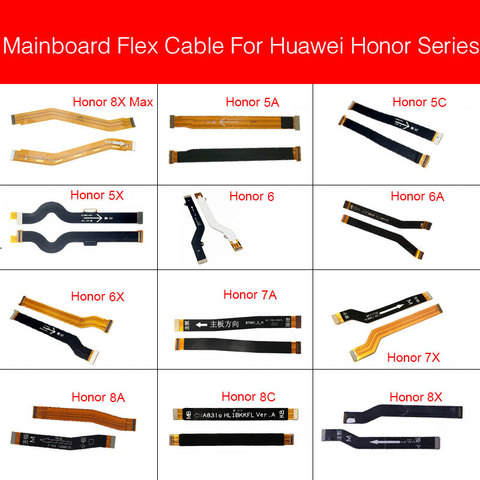 Motherboard LCD Flex Cable For Huawei Honor 5A 5C 5X 6 6A 6X 7A 7C 7X 7S 8A 8C Play 3 5.7in Pro Mainboard Main Board Flex Ribbon ► Photo 1/6