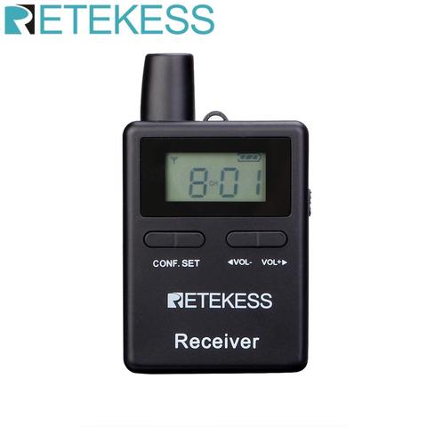 Retekess TT109 Wireless Receiver for Wireless Tour Guide System for Traveling Museum Visit Meeting Factory Church ► Photo 1/6
