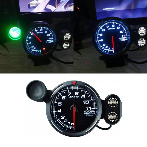 12V RPM Tachometer FOR PC GAME Simulated Racing Game Meter Simulated For Logitech G29 THRUSTMASTER Dirt Assetto Corsa Euro Truck ► Photo 1/6