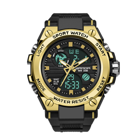 Fashion Sanda 739 Sports Men's Watches Top Brand Luxury Military Quartz Watch Men Waterproof S Shock Clock Relogio Masculino ► Photo 1/6