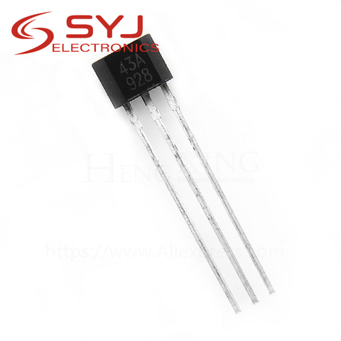 10pcs/lot SS443A 43A Unipolar Hall Switch Hall sensor element new original In Stock ► Photo 1/1