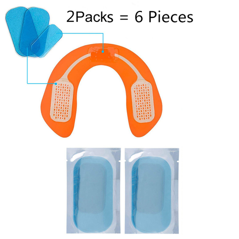 Replacement Gel Pads Hips Stimulator Trainer 3PCS Butt Abdominal Stimulator Exerciser Replacement Hydrogel Gel Sheets ► Photo 1/6