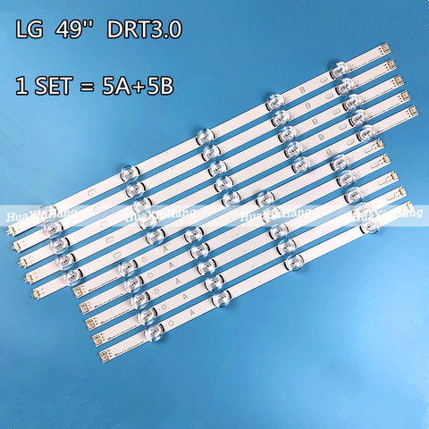 LED Backlight strip 9leds For LG 49LB620V Innotek DRT 3.0 49